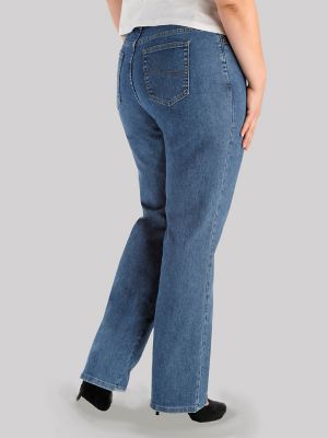 Women's Plus Size Wide Leg Jeans