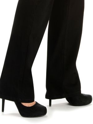 Women's Instantly Slims Relaxed Fit Straight Leg Jean (Plus) in Black alternative view 2