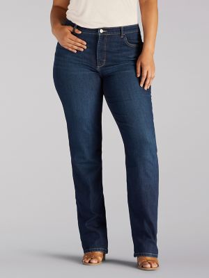 lee jeans women's relaxed fit straight leg jean