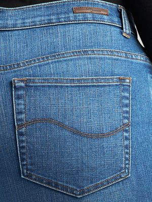 LEIJIJEANS 2023 Plus Size Tapered Women Jeans Thin Petite Full