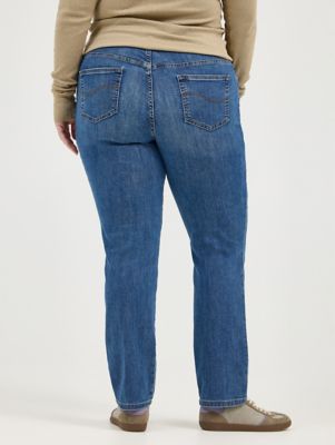 Women's Stretch Relaxed Fit Straight Leg Jean (Plus)