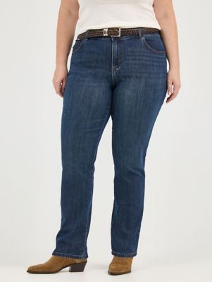 Women's Stretch Relaxed Fit Straight Leg Jean (Plus)