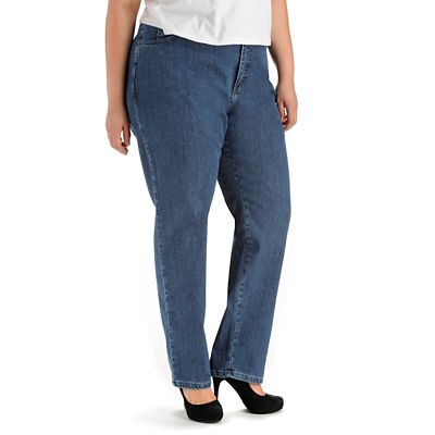 Side Elastic Jean - Plus | Shop Womens Jeans at Lee