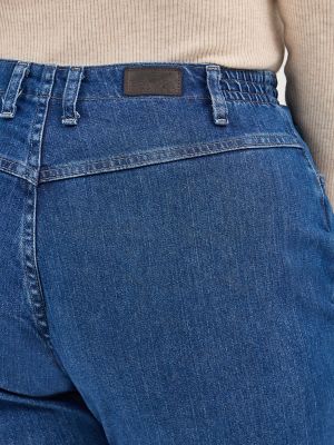 PLUS SIZE 90s High Waist Lee Jeans Side Elastic Jeans Mom Jeans