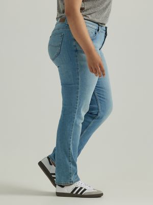 Triple A Regular Straight Jeans, Light blue