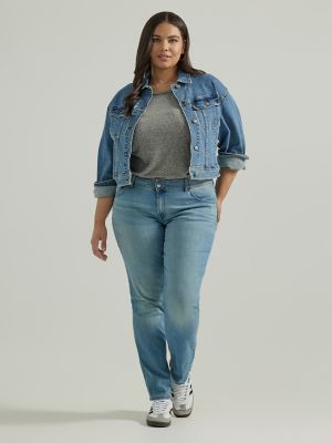 Plus Size Straight Leg Jeans, Plus Size Jeans