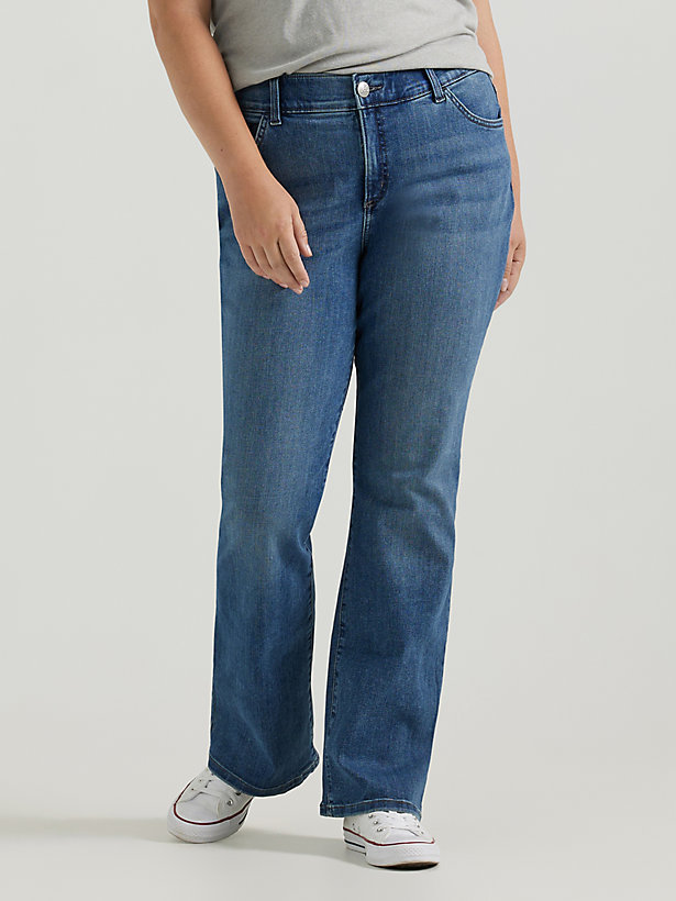 Women’s Flex Motion Regular Fit Bootcut Jean (Plus)