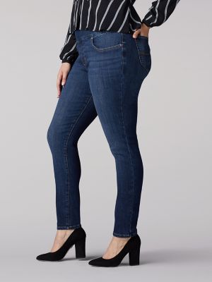 Womens Black Sculpting Skinny Jeans