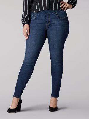 Women's Sculpting Slim Fit Skinny Pull-On Jean (Plus)