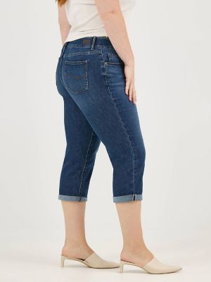 lee flex motion capri jeans