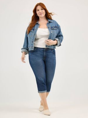 lee flex motion capri jeans