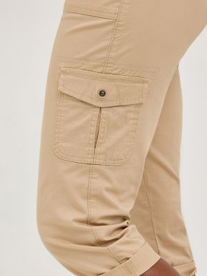 Women&rsquo;s Relaxed Fit Austyn Cargo Capri in Cafe alternative view 5