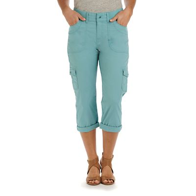 Relaxed Fit Austyn Cargo Capri | Shop Womens Capris at Lee