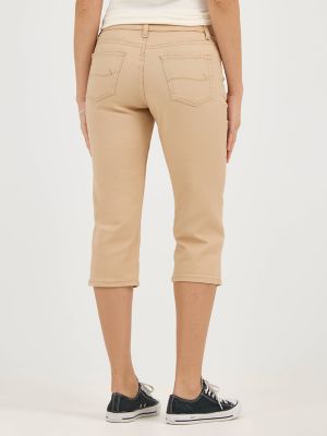 Gloria Vanderbilt Women's Plus Size Amanda Capri Pants with Rivets