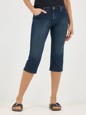 Women’s Relaxed Fit Capri in Lagoon alternative view