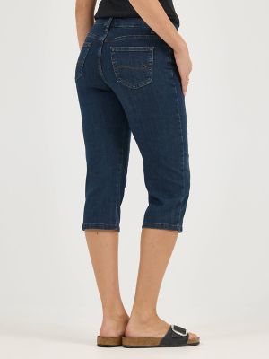 Women’s Relaxed Fit Capri in Lagoon alternative view 2