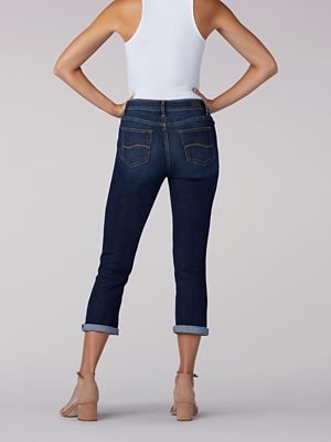 Women's Ultra Lux with Flex Motion Capri in Bewitched