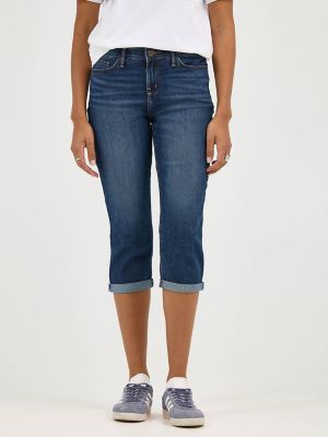 lee flex motion capri jeans