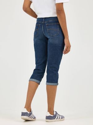 lee flex motion capri jeans