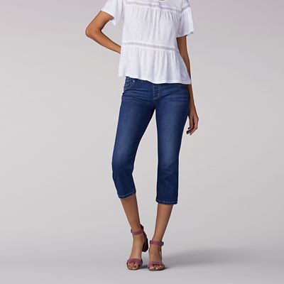 lee slimming fit capris