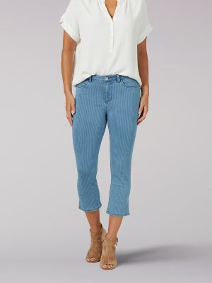 lee easy fit capri jeans