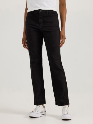 Inst Slim Relx Fit Straight Leg Jean:Black:10:S alternative view