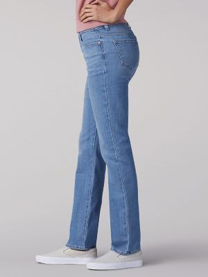 Women's Instantly Slims Relaxed Fit Straight Leg Jean Classic Fit