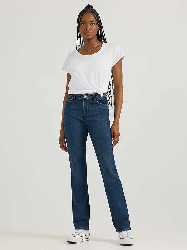 Women’s Instantly Slims Relaxed Fit Straight Leg Jean Classic Fit in Ellis alternative view