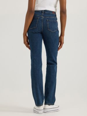 Women's Instantly Slims Relaxed Fit Straight Leg Jean in Ellis alternative view 2