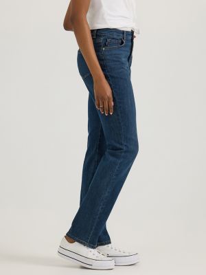 Women's Instantly Slims Relaxed Fit Straight Leg Jean in Ellis alternative view 3