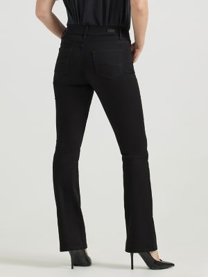 Women's Ultra Lux with Flex Motion Bootcut Jean in Black alternative view 2