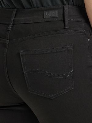 Women's Ultra Lux with Flex Motion Bootcut Jean in Black alternative view 4