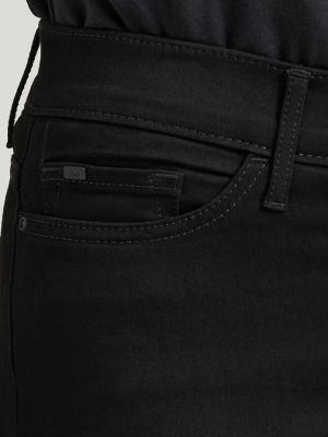 Women's Ultra Lux with Flex Motion Bootcut Jean in Black alternative view 5