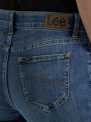 Ultra Lux Flex Motion Straight Leg Jean:Seattle:8:S alternative view 5
