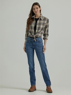 lee total freedom straight leg jeans
