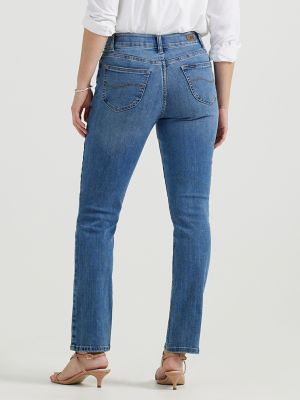 Women's Ultra Lux Comfort with Flex Motion Straight Jean | Women's ...