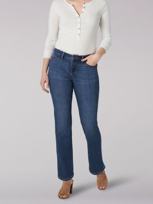 Women's Secretly Shapes Regular Fit Straight Leg Jean