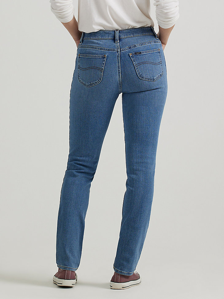 Women's Ultra Lux Comfort Slim Straight Jean in Junction alternative view 2