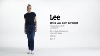 Lee Women's Ultra Lux Long Straight Jean