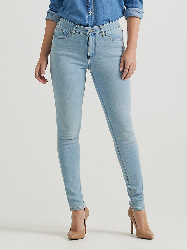 Women's Ultra Lux Comfort Slim Fit Skinny Jean in Jetstream main view