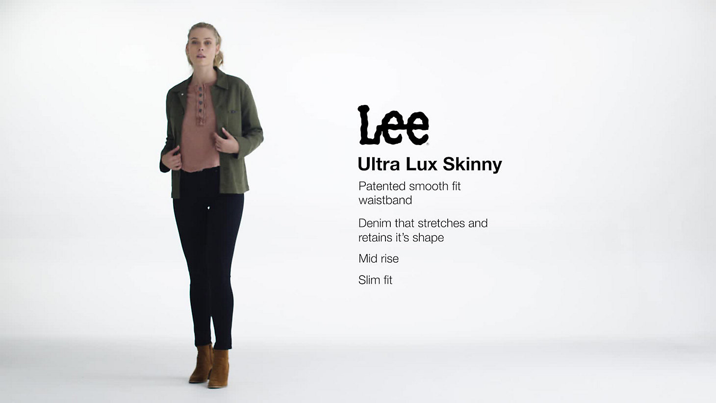 Women's Ultra Lux Comfort Slim Fit Skinny Jean in Jetstream alternative view 6