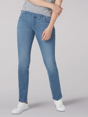 DenimEase Full-Elastic Classic Pull-On Jeans