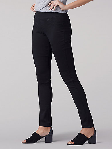 Lee Womens Sculpting Slim Fit Slim Leg Pull-on Pant Pants Lee Womens Sculpting Slim Fit Slim Leg Pull-on Pant Pants