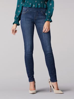 Women s Sculpting Slim Fit Skinny Pull On Jean