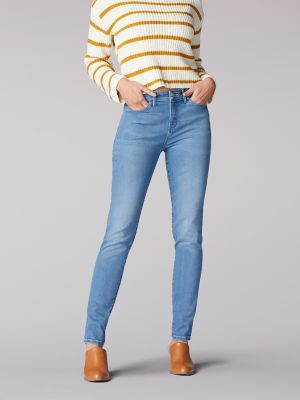 lee riders mid rise skinny jeans