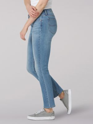 Women's Legendary Straight Jean (Petite) in Anchor alternative view 2