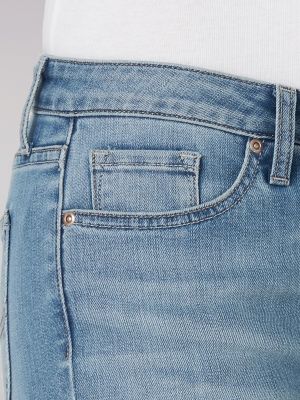 Women's Legendary Straight Jean (Petite) in Anchor alternative view 4