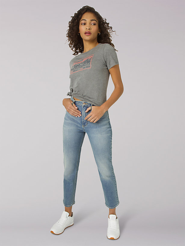 Women's Heritage High Rise Straight Ankle Jean