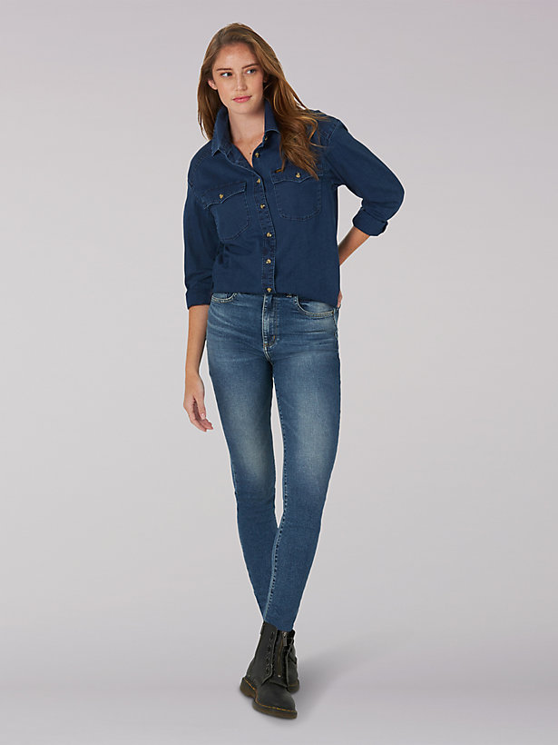 Women’s Vintage Modern High Rise Skinny Jean