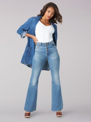 lee vintage modern flare jeans
